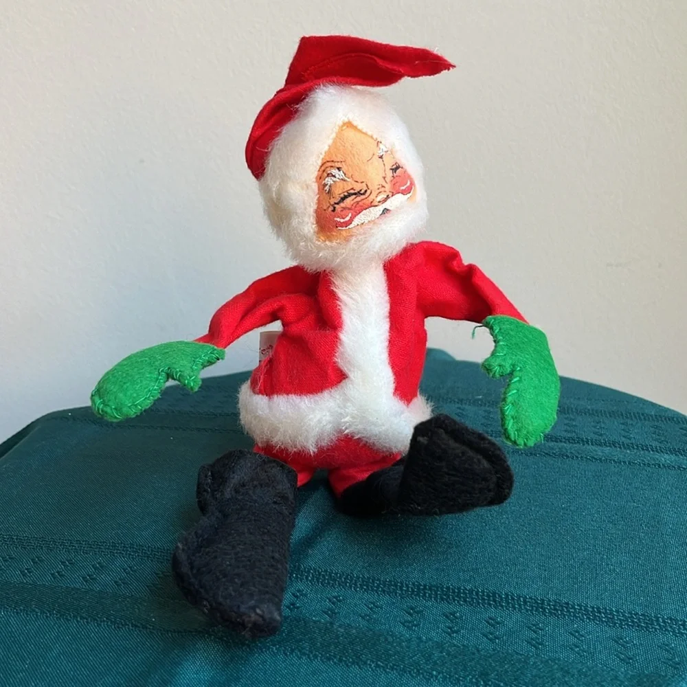 1963‎ Annalee Santa Mobilitee Vintage Decor Christmas Movable 1960s Doll